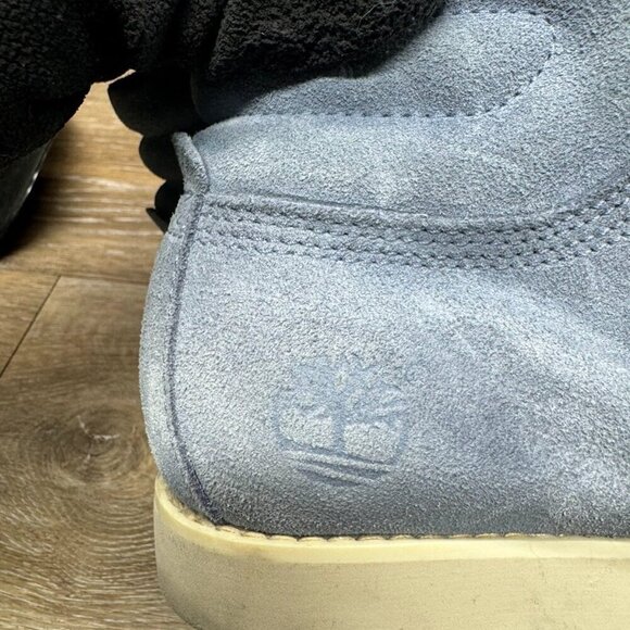 Timberland Brattle Hiker Blue Suede Ankle Boot Women's Size 7 - Picture 6 of 9